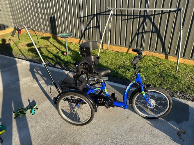 20" Therapy Tricycle - Marine Blue
