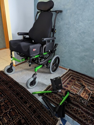 BRAND NEW Quickie Iris Tilting Wheelchair
