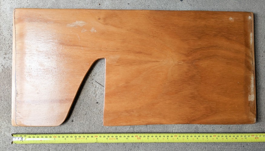 Wooden transfer slide board 610x90mm