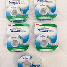Nexcare flexible clear tape dispensers